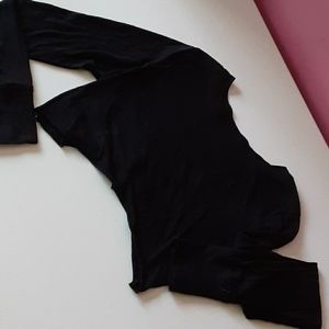 Cropped Long Sleeve Tee